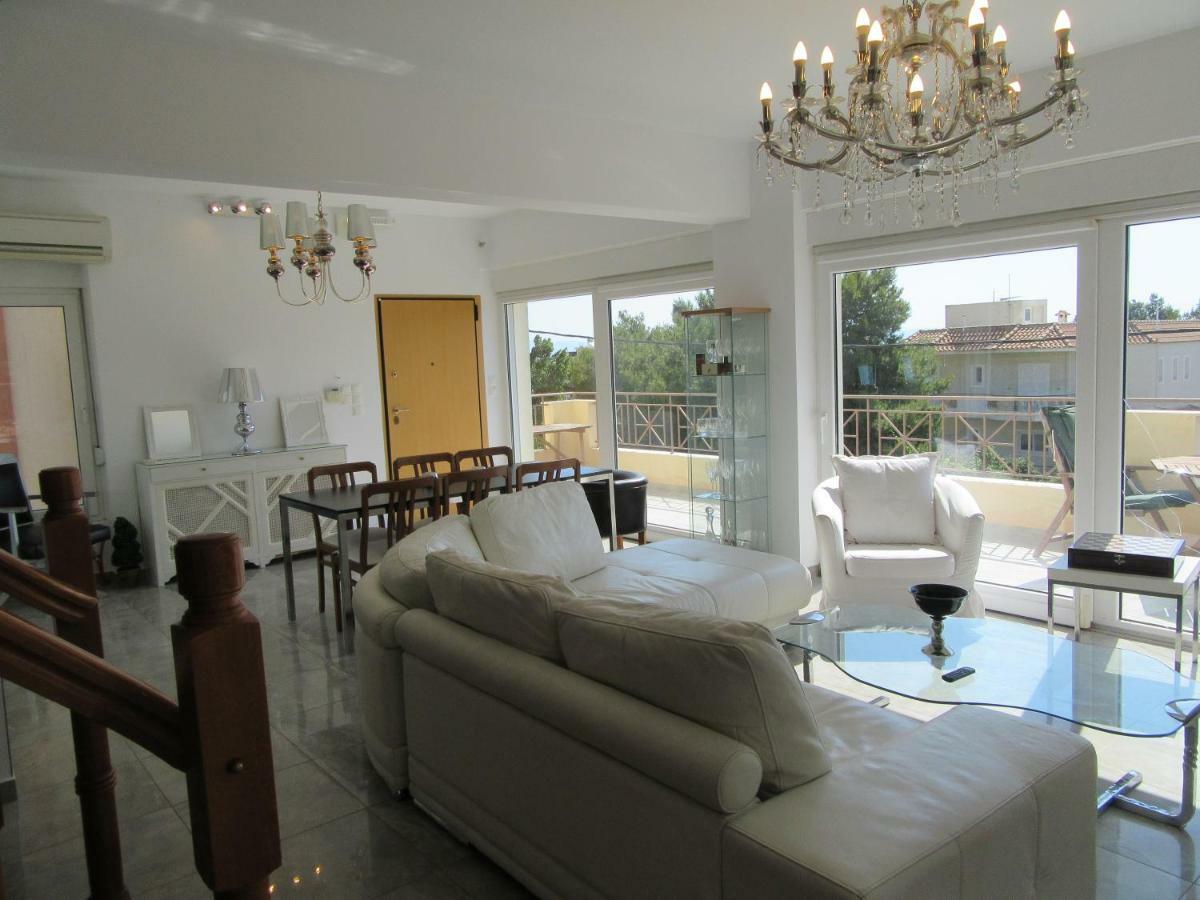 Villa Maria Louiza Near Airport Artemida  Luaran gambar